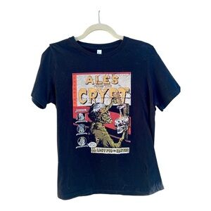 Ales from the Crypt Zombie Pub Beer Crawl T-Shirt. Medium.